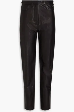 IRO Jalil Hose mit geradem Bein aus Leder - - FR 34