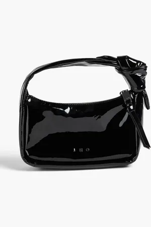 IRO Tote Bag aus Lackleder mit Knotendetail - - OneSize