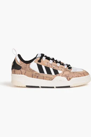 adidas Adi2000 Sneakers aus Glattleder und Leder mit Schlangeneffekt - - UK 11