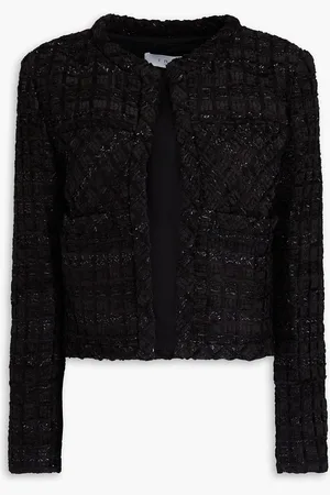 IRO Jacke aus Metallic-Tweed - - FR 34