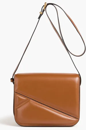 Wandler Oscar Trunk mittelgroße Schultertasche aus Leder - Braun - OneSize