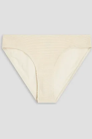 Totême Bikini-Höschen mit Raffung - Weiß - M