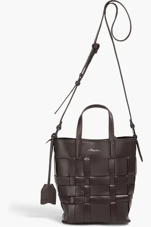 3.1 Phillip Lim Beuteltasche aus geflochtenem Leder - Braun - OneSize