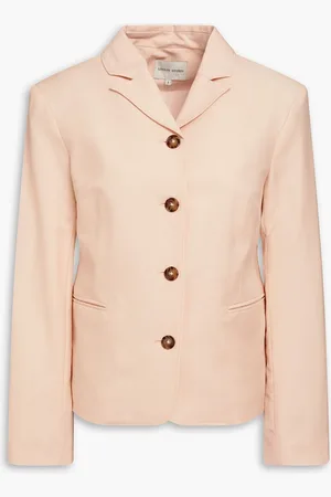 Loulou Studio Marnie Blazer aus Woll-Twill - Pink - XS