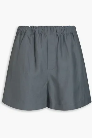 Loulou Studio Seto Shorts aus Twill - Grau - M