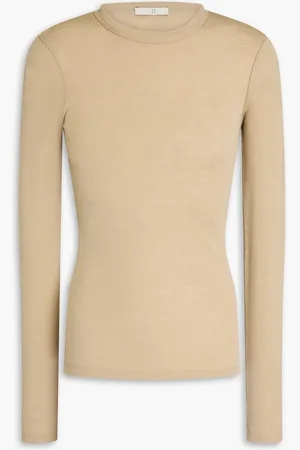 Rohe Oberteil aus Merinowoll-Jersey - Neutral - DE 44