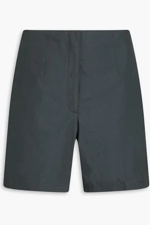 Loulou Studio Garib Shorts aus Baumwollpopeline - Grau - XS