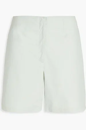 Loulou Studio Garib Shorts aus Baumwollpopeline - Grün - L