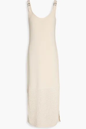 RAG&BONE Georgia Midikleid aus einer Baumwollmischung - Neutral - S