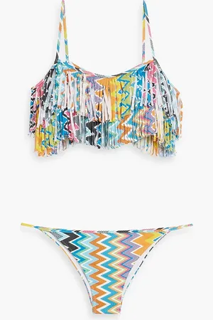 Missoni Bikini mit Fransen und Print - - IT 42