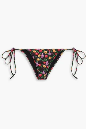 CHARO RUIZ IBIZA Pola Bikini-Höschen mit floralem Print - - L