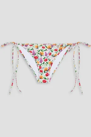CHARO RUIZ IBIZA Bikini-Höschen mit floralem Print - - M