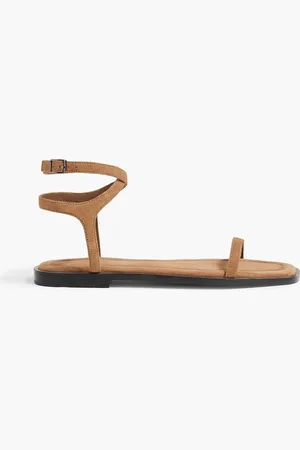 A.Emery Viv Sandalen aus Veloursleder - Neutral - EU 36