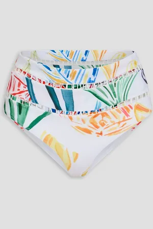 CHARO RUIZ IBIZA Suzanne bedrucktes Bikini-Höschen - - XS