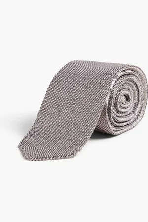Thom Browne Krawatte aus Jacquard-Strick aus einer Seidenmischung - - OneSize