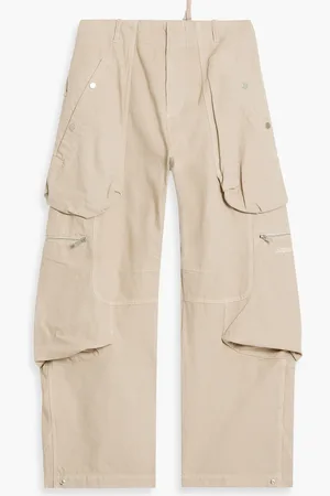 Jacquemus Croissant Cargohose aus Baumwolle - Neutral - IT 44