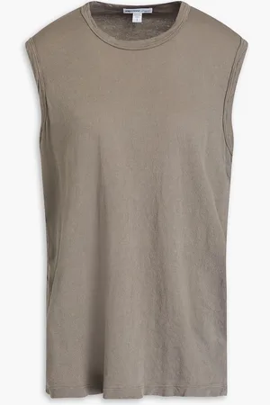 James Perse Tanktop aus Baumwoll-Jersey - Neutral - 0