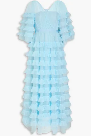 HUISHAN ZHANG Marybell gestufte Robe aus Point d
