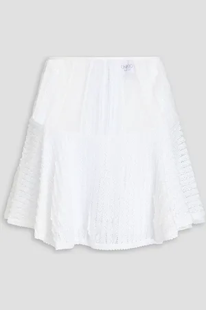 CHARO RUIZ IBIZA Hamaty Minirock aus Stretch-Spitze - - XS