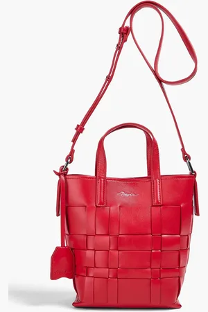 3.1 Phillip Lim Odita Beuteltasche aus geflochtenem Leder - - OneSize