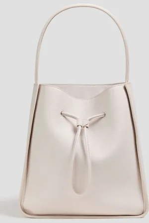 3.1 Phillip Lim Soleil große Beuteltasche aus Narbenleder - Weiß - OneSize