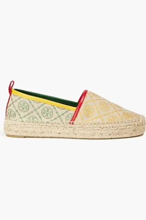 Tory Burch Espadrilles aus Jacquard mit Logoprint - Neutral - US 6