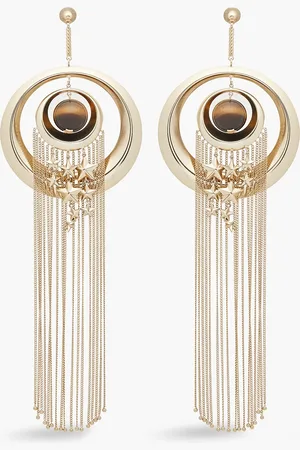 ZIMMERMANN Goldfarbene Ohrringe mit Quarz - - OneSize