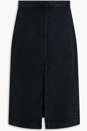 Khaite Fraser Midirock aus Denim - - 31
