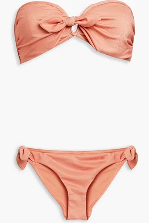 ZIMMERMANN Bandeau-Bikini mit Schleife - Orange - 0