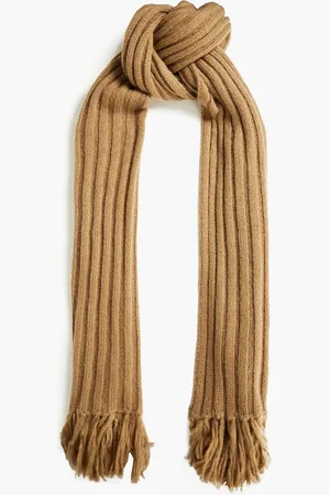 LVIR Schal aus Rippstrick - Neutral - OneSize