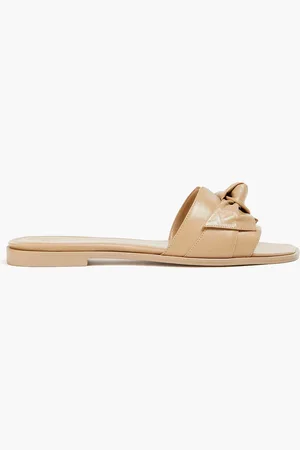 ALEXANDRE BIRMAN Maxi Clarita Sandalen aus Leder mit Schleife - Neutral - EU 35