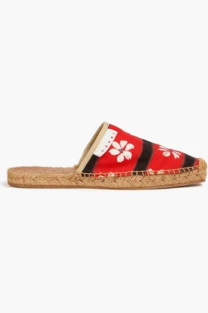 Marni Bedruckte Espadrilles aus Canvas - - EU 38