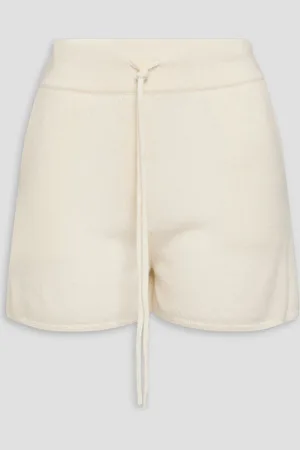 Loulou Studio Toran Shorts aus Kaschmir - Weiß - S