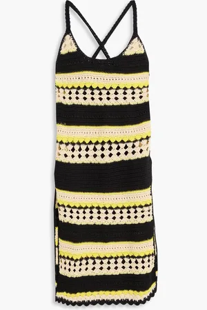 Ganni Strandkleid aus gehäkelter Baumwolle - - L