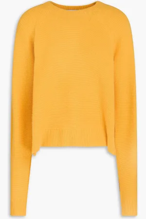 AUTUMN CASHMERE Kaschmirpullover - Gelb - S