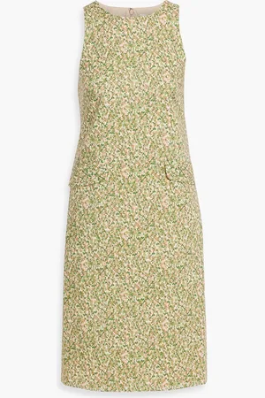MIKAEL AGHAL Kleid aus Baumwolle mit floralem Print - - US 4