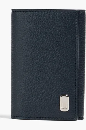 Dunhill Belgrave Schlüsselanhänger aus strukturiertem Leder - Blau - OneSize