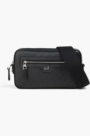 Dunhill Messenger Bag aus geprägtem Leder - - OneSize
