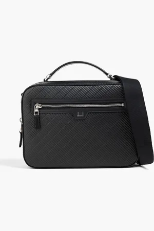 Dunhill Messenger Bag aus geprägtem Leder - - OneSize