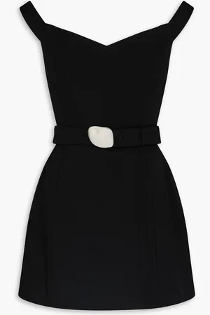Nicholas Schulterfreies Minikleid aus Stretch-Crêpe - - US 6