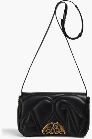 Alexander McQueen Schultertasche aus gestepptem Leder - - OneSize