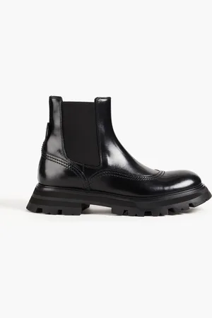 Alexander McQueen Chelsea-Boots aus Leder - - EU 35
