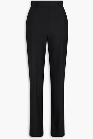 Alexander McQueen Hose mit geradem Bein aus Woll-Crêpe - - IT 38