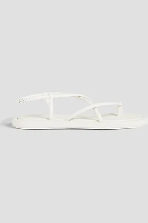 Alexander McQueen Sandalen aus Leder - Weiß - EU 37