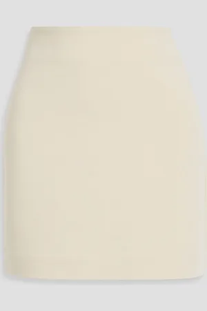 By Malene Birger Fabiene Minirock aus Crêpe - Weiß - DE 36