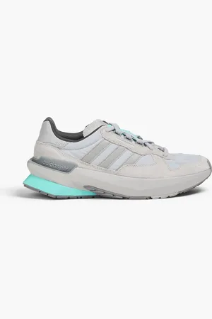 adidas Treziod PT Sneakers aus Shell, Veloursleder und Leder - Grau - UK 8