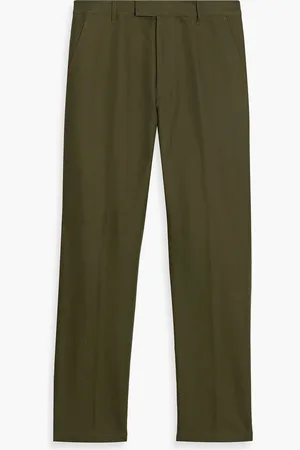 ALEX MILL Grant Hose aus Baumwoll-Twill - Grün - 30