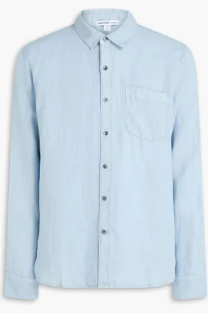 James Perse Hemd aus Leinen - Blau - 0