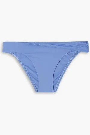 Bondi Born Tiarne halbhohes Bikini-Höschen - Blau - XS
