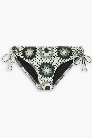 Norma Kamali Jason Bikini-Höschen mit Print - - XS